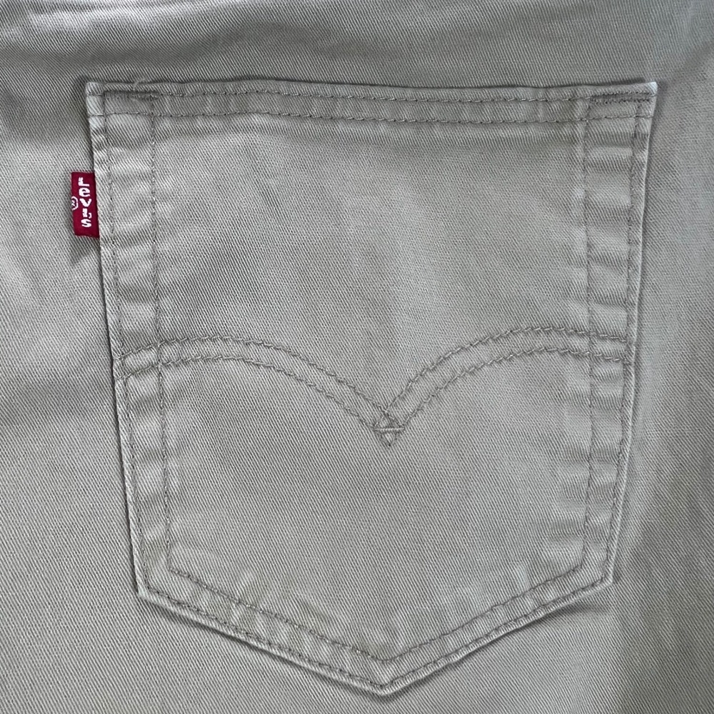 LEVI'S 514 Straight Pants‎ Mens 34x30 Tan Khaki Stretch 00514-1865 Modern Cotton - Picture 10 of 16